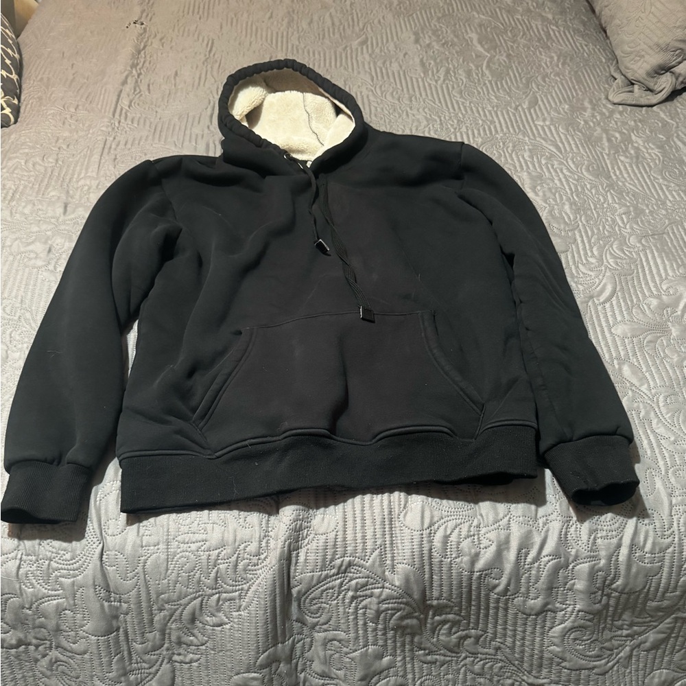 Lined Pullover Sweat Jacket